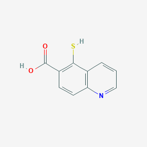 5-Sulfanylidene-1,5-dihydroquinoline-6-carboxylic acid