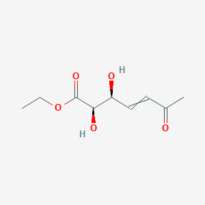 ethyl (2R,3S)-2,3-dihydroxy-6-oxohept-4-enoate