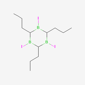 1,3,5-Triiodo-2,4,6-tripropyl-1,3,5-triborinane