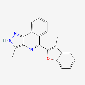 1H-Pyrazolo[4,3-c]isoquinoline, 3-methyl-5-(3-methyl-2-benzofuranyl)-