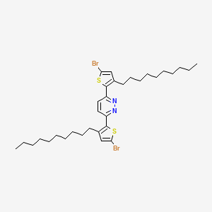 3,6-Bis(5-bromo-3-decylthiophen-2-YL)pyridazine