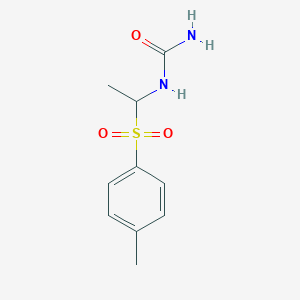 N-[1-(4-Methylbenzene-1-sulfonyl)ethyl]urea