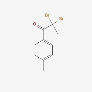 2,2-Dibromo-1-(4-methylphenyl)propan-1-one