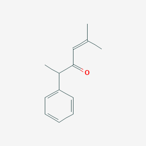 4-Hexen-3-one, 5-methyl-2-phenyl-