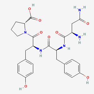 D-Asparaginyl-L-tyrosyl-L-tyrosyl-D-proline