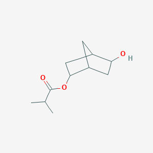 5-Hydroxybicyclo[2.2.1]heptan-2-yl 2-methylpropanoate