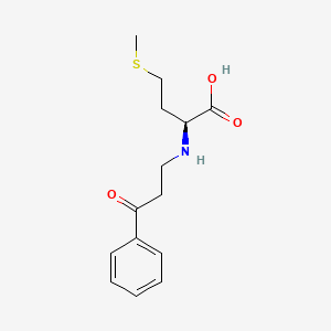 Methionine, N-(3-oxo-3-phenylpropyl)-