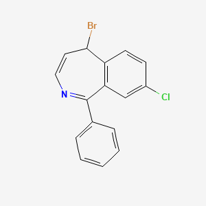 5-Bromo-8-chloro-1-phenyl-5H-2-benzazepine