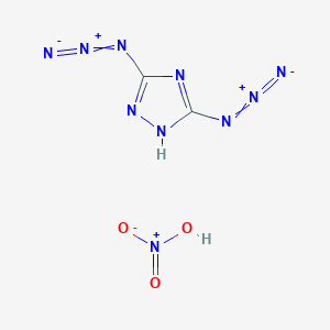 3,5-diazido-1H-1,2,4-triazole;nitric acid