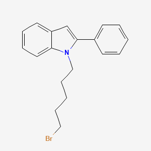 1-(5-Bromopentyl)-2-phenyl-1H-indole