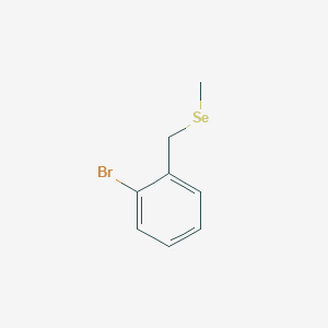 Benzene, 1-bromo-2-[(methylseleno)methyl]-