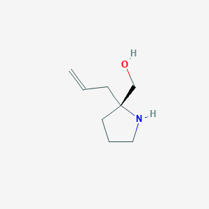 [(2R)-2-(Prop-2-en-1-yl)pyrrolidin-2-yl]methanol