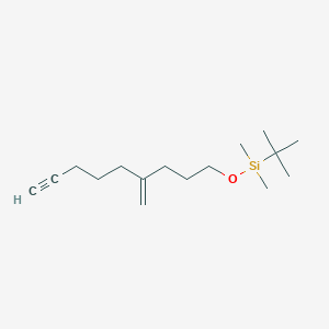 tert-Butyl(dimethyl)[(4-methylidenenon-8-yn-1-yl)oxy]silane