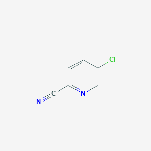 molecular formula C6H3ClN2 B015408 5-氯-2-氰基吡啶 CAS No. 89809-64-3