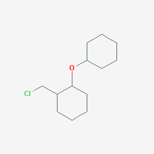 1-(Chloromethyl)-2-(cyclohexyloxy)cyclohexane