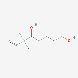 6,6-Dimethyloct-7-ene-1,5-diol