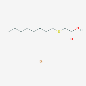 Sulfonium, (carboxymethyl)methyloctyl-, bromide