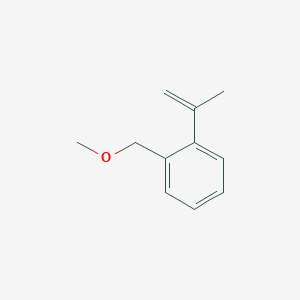 B154085 1-(Methoxymethyl)-2-(prop-1-en-2-yl)benzene CAS No. 128139-39-9