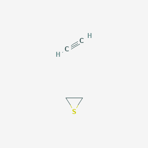 molecular formula C4H6S B15408752 Acetylene--thiirane (1/1) CAS No. 629656-86-6