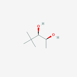 molecular formula C7H16O2 B15408771 (2S,3R)-4,4-Dimethylpentane-2,3-diol CAS No. 827608-97-9