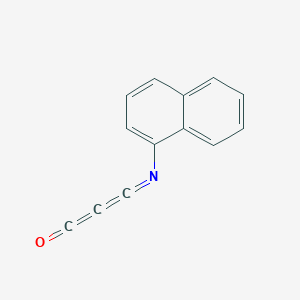 molecular formula C13H7NO B15408786 [(Naphthalen-1-yl)imino]propadien-1-one CAS No. 825634-91-1