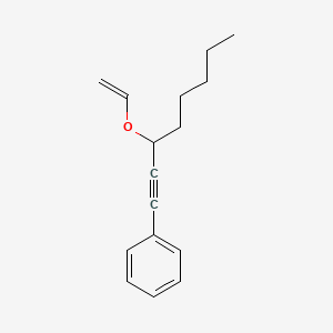 [3-(Ethenyloxy)oct-1-yn-1-yl]benzene