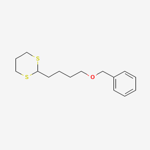 2-[4-(Benzyloxy)butyl]-1,3-dithiane