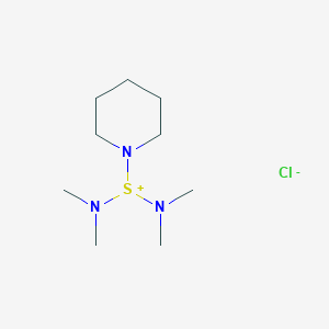 Bis(dimethylamino)(piperidin-1-yl)sulfanium chloride