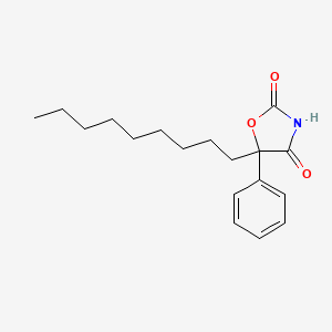 2,4-Oxazolidinedione, 5-nonyl-5-phenyl-