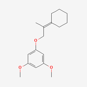 1-(2-Cyclohexylidenepropoxy)-3,5-dimethoxybenzene