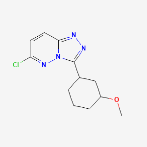 6-Chloro-3-(3-methoxycyclohexyl)[1,2,4]triazolo[4,3-b]pyridazine