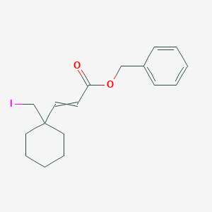 Benzyl 3-[1-(iodomethyl)cyclohexyl]prop-2-enoate