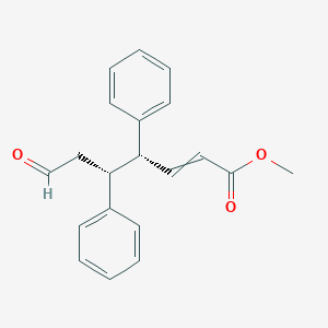 methyl (4R,5R)-7-oxo-4,5-diphenylhept-2-enoate