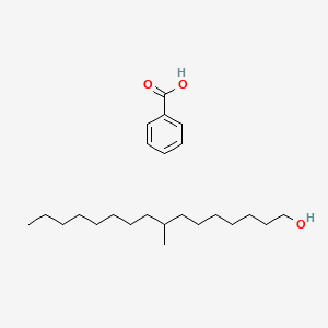 Benzoic acid;8-methylhexadecan-1-ol