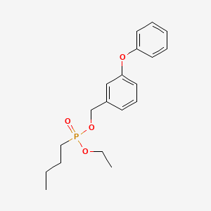 1-[[Butyl(ethoxy)phosphoryl]oxymethyl]-3-phenoxybenzene