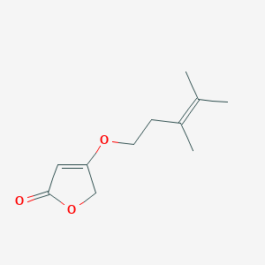 2(5H)-Furanone, 4-[(3,4-dimethyl-3-pentenyl)oxy]-