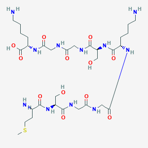 L-Methionyl-L-serylglycylglycyl-L-lysyl-L-serylglycylglycyl-L-lysine