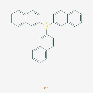 Tri(naphthalen-2-yl)sulfanium bromide