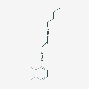 1-(Dec-3-ene-1,5-diyn-1-yl)-2,3-dimethylbenzene