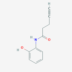 N-(2-Hydroxyphenyl)pent-4-ynamide