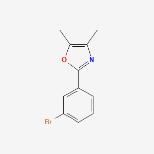 Oxazole, 2-(3-bromophenyl)-4,5-dimethyl-