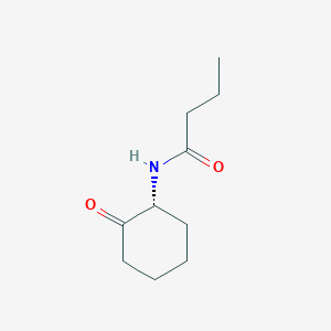 Butanamide, N-[(1R)-2-oxocyclohexyl]-