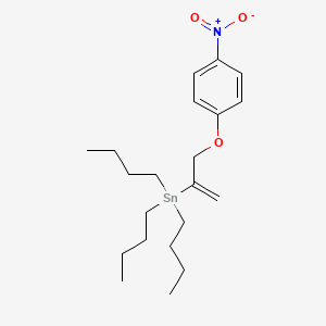 Stannane, tributyl[1-[(4-nitrophenoxy)methyl]ethenyl]-