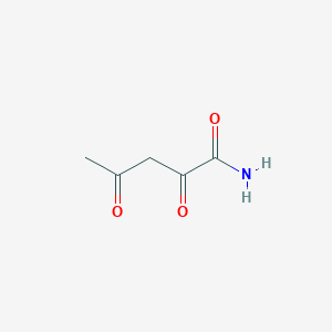 molecular formula C5H7NO3 B15409732 2,4-Dioxopentanamide CAS No. 725240-73-3