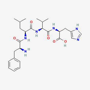 L-Histidine, L-phenylalanyl-L-leucyl-L-valyl-