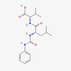 N-(Phenylcarbamoyl)-L-leucyl-L-valine