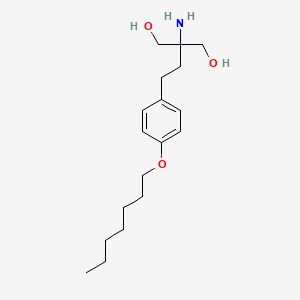 1,3-Propanediol, 2-amino-2-[2-[4-(heptyloxy)phenyl]ethyl]-