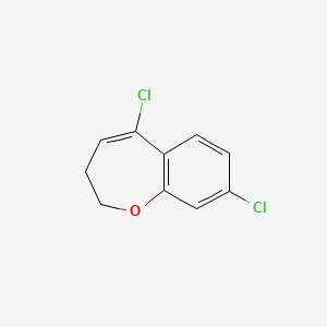 1-Benzoxepin, 5,8-dichloro-2,3-dihydro-