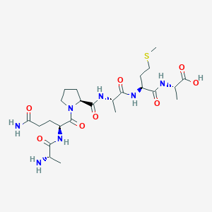 L-Alanyl-L-glutaminyl-L-prolyl-L-alanyl-L-methionyl-L-alanine