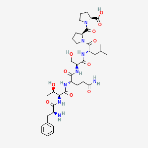 L-Phenylalanyl-L-threonyl-L-glutaminyl-L-seryl-L-leucyl-L-prolyl-L-proline